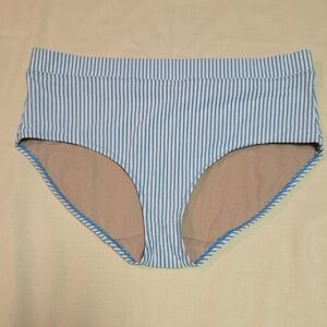 Cacique Blue and White Striped Swim Bottom
